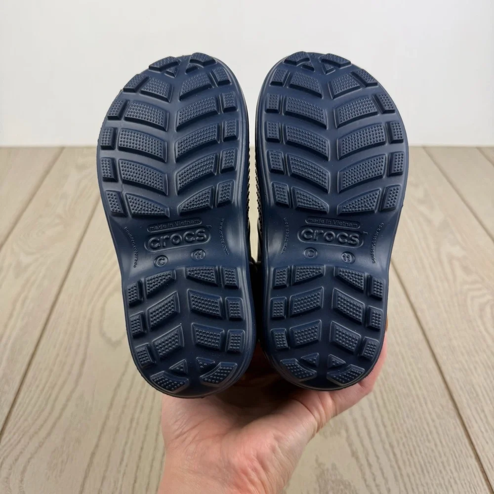 Crocs Kids’ Handle It Rain Boots c11 Navy Blue $45 Children's Shoes